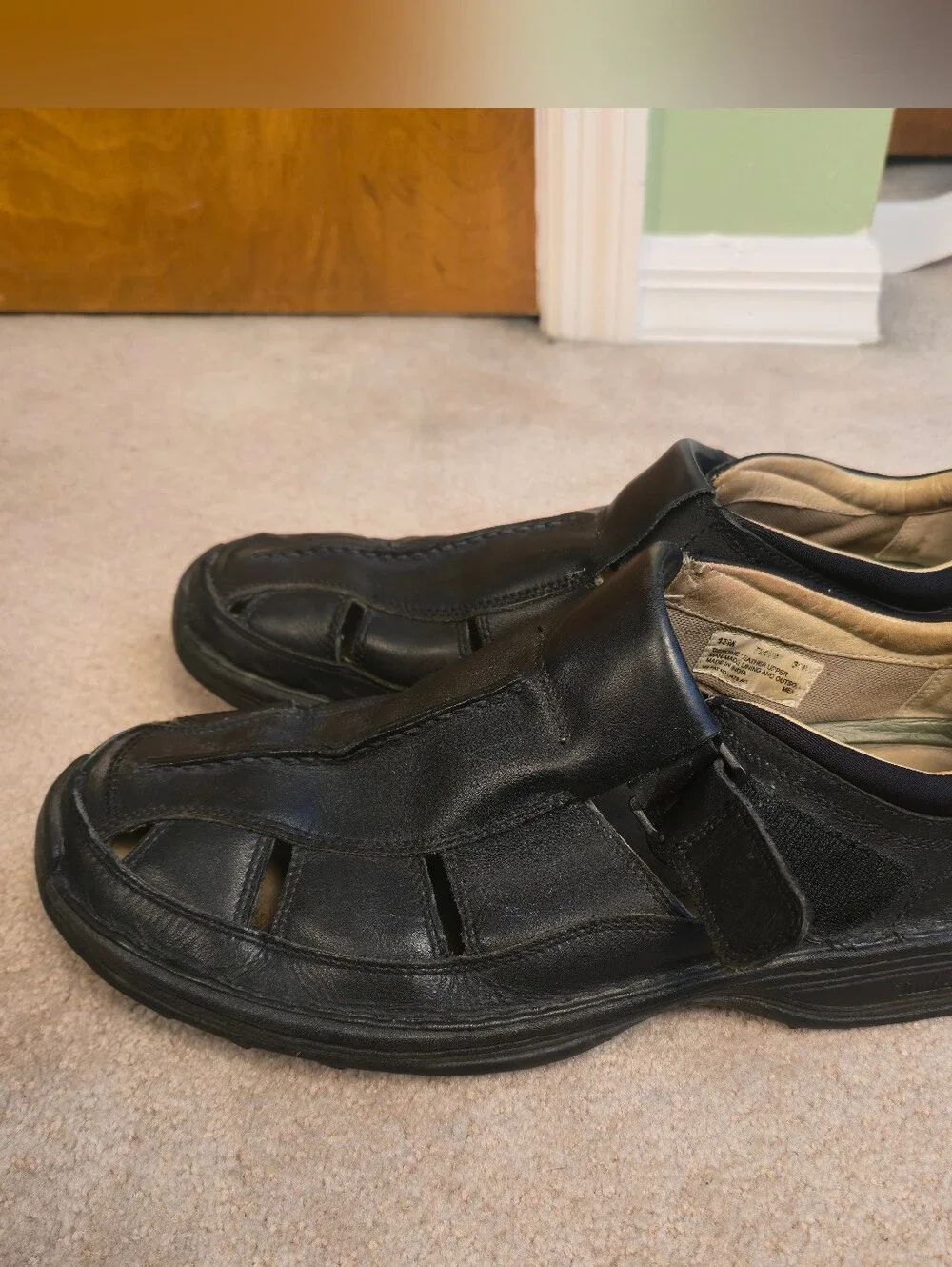 Timberland Altamont Sandals Mens 13M Black Fisherman Comfort Shoes 79059 Casual